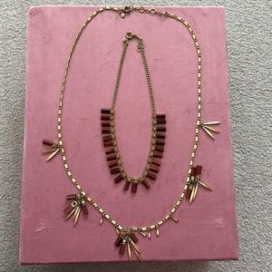 J.Crew statement necklace set